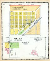 Lanesboro, Willey, Benan, Carroll County 1906